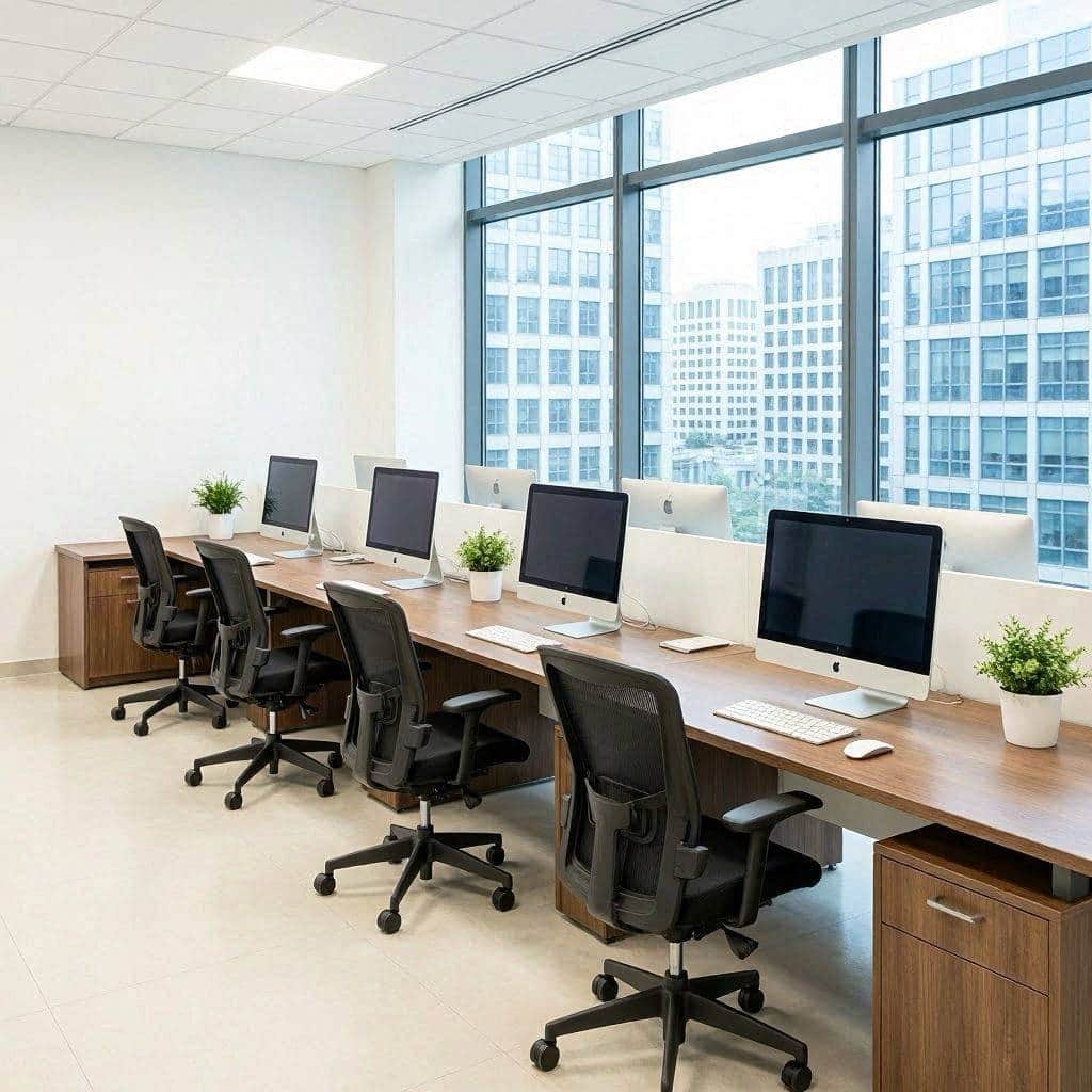 供应商连续来访发生后区域管理团队该怎样校准写字楼办公的办公桌椅人体工学